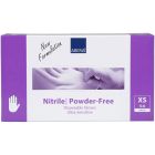 Nitrilhandske Abena Ultra sensitive klar XS - 100 st