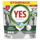 Yes Platinum maskindisk tabs - 70 st