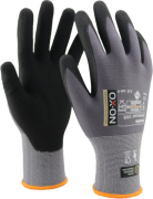 Arbetshandske OX-ON Flexible Advanced - storlek Medium är en allroundhandske som är godkänd för hantering av livsmedel - 1 par (2 handskar)