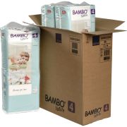 Bambo Nature Stl 4, 7-14kg Storpack - 144 st/krt (3 frp/48 skydd)