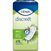 TENA Discreet Mini Plus - 16 st är inkontinensskydd utformat för kvinnor