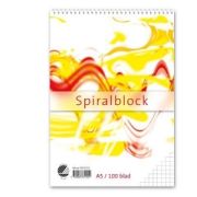 Spriralblock A5 60g rutat - 10 st,{a1_brand_medical},Default Category,