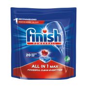 Finish disktabletter All-in-1 Max för maskindisk - 20 tabs/frp