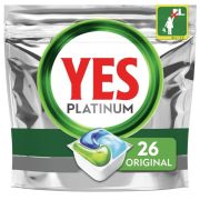 Yes Platinum maskindisk tabs - 26 st/frp