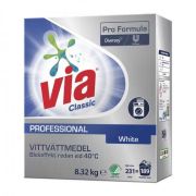 Via Professional Vittvättmedel TAED milt parfymerat koncentrat för vittvätt 8,3 kg - 1 frp