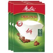 Melitta kaffefilter 1x4 80st 3-pack